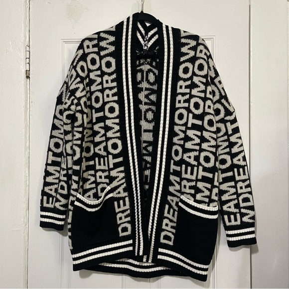 Maje Dream Tomorrow Allover Cardigan Size 1  S - Picture 9 of 16